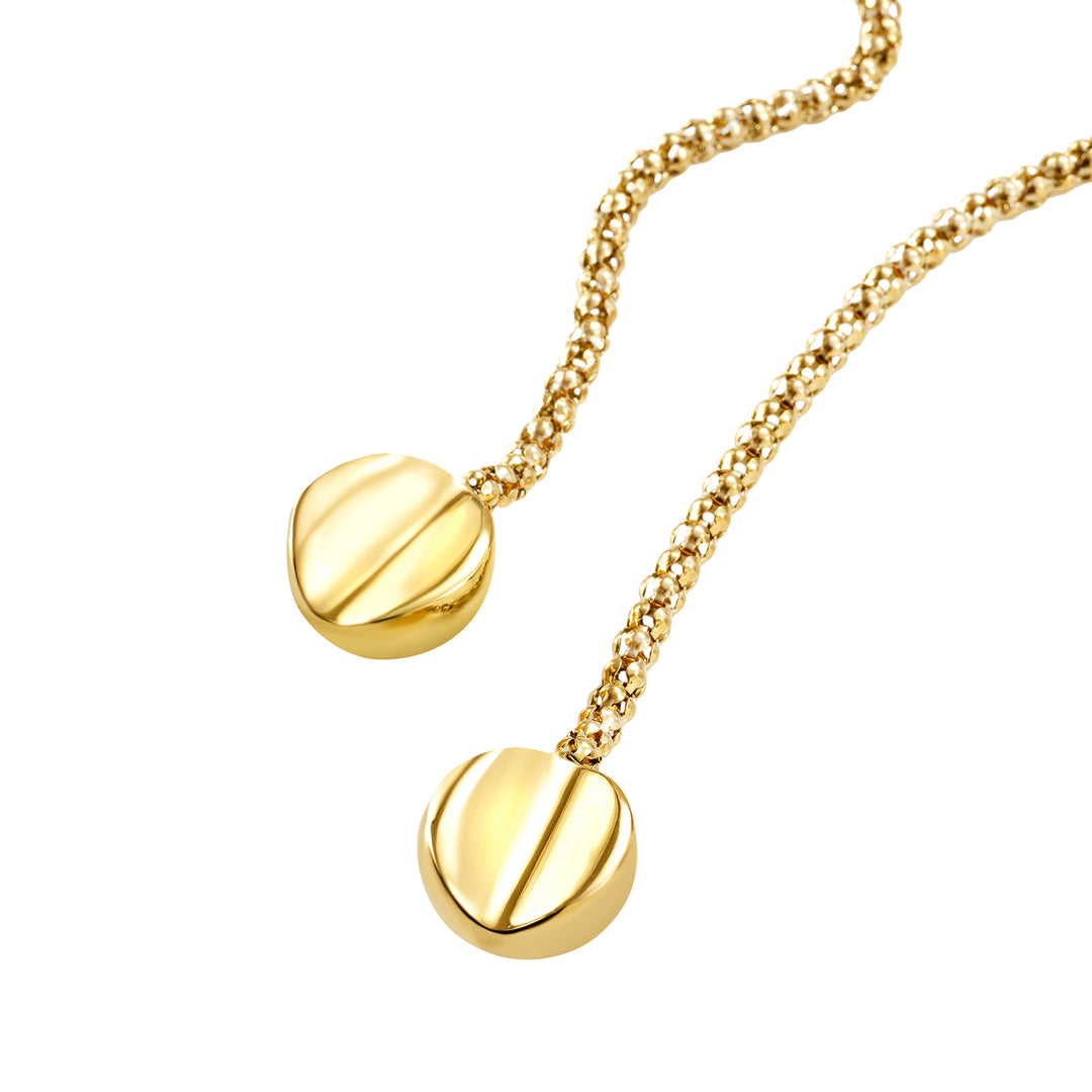 Breil Globe halsband stål PVD guld finish TJ4065