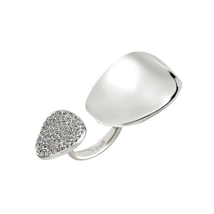 Breil ring B Whisper Glow stål cubic zirconia TJ4204