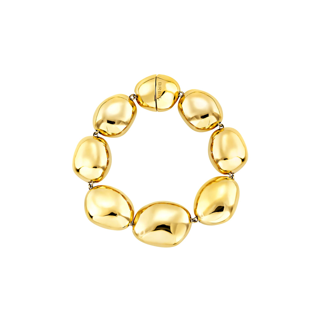 Breil Petra stålarmband 14K guld PVD finish TJ4230