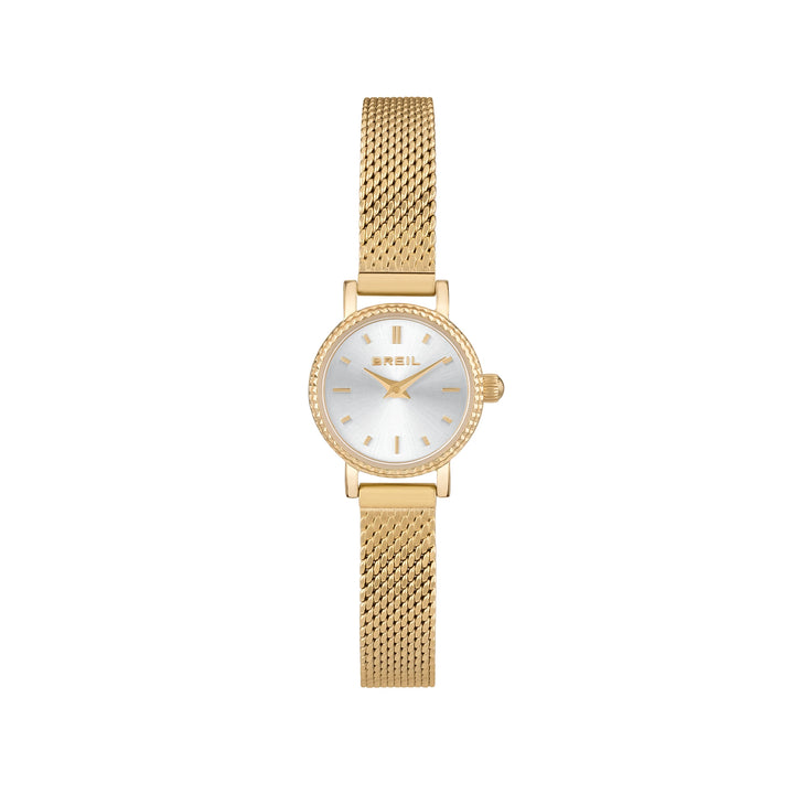Breil Darling ur 18mm sølv quartz stål IP guld finish TW1935