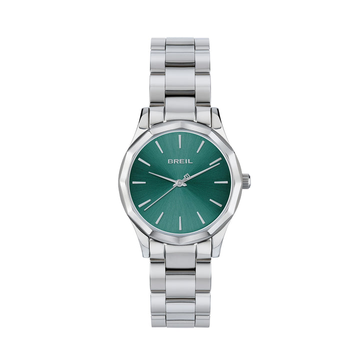 Breil Clock Dozen 32mm Green Quartz Steel TW2085