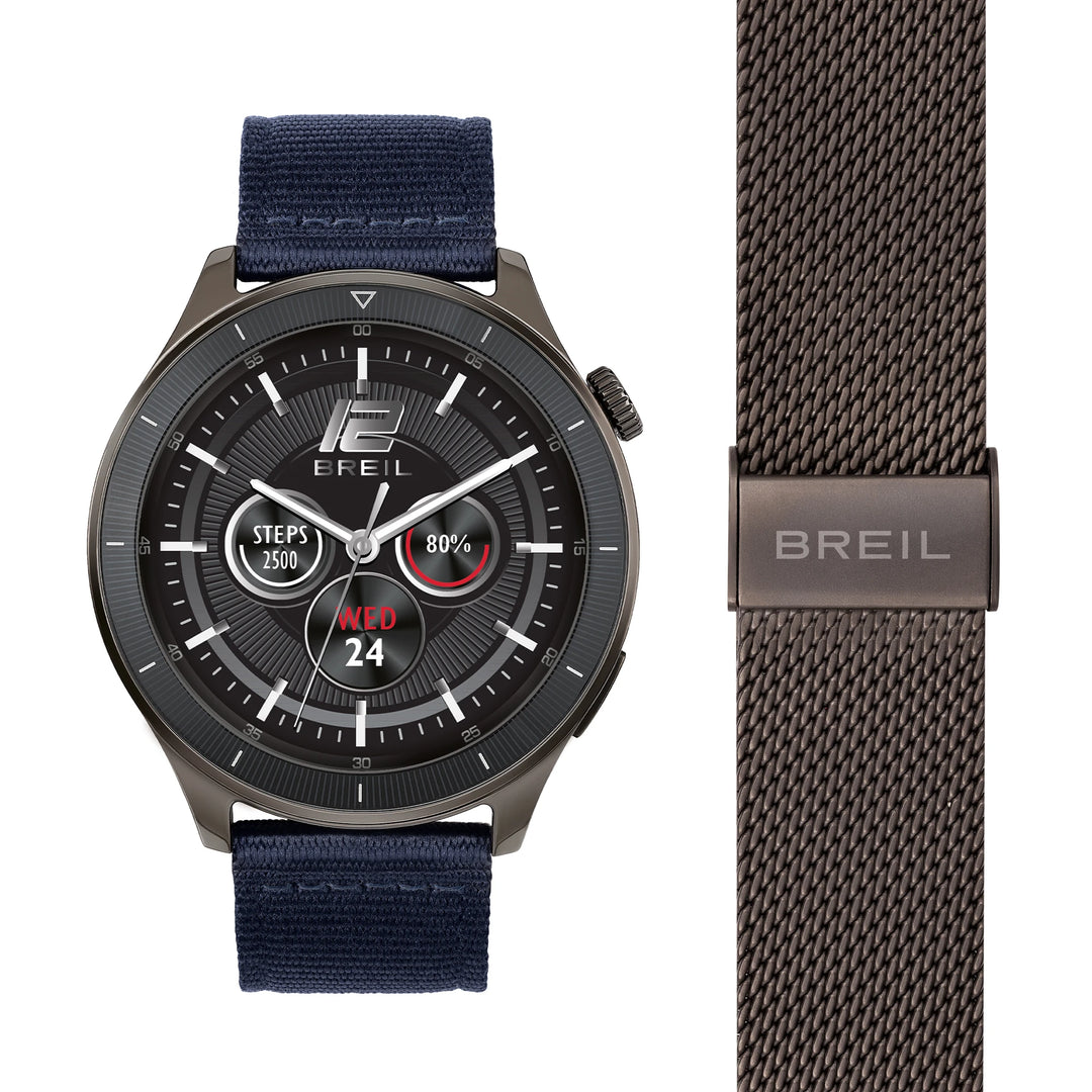 Breil Smartwatch Watch BC-1 46,5 mm stål IP-pistol TW2092 finish