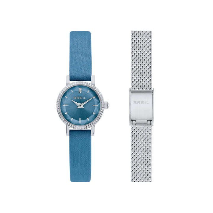 Breil Darling Uhr 18 mm hellblauer Quarzstahl TW2189