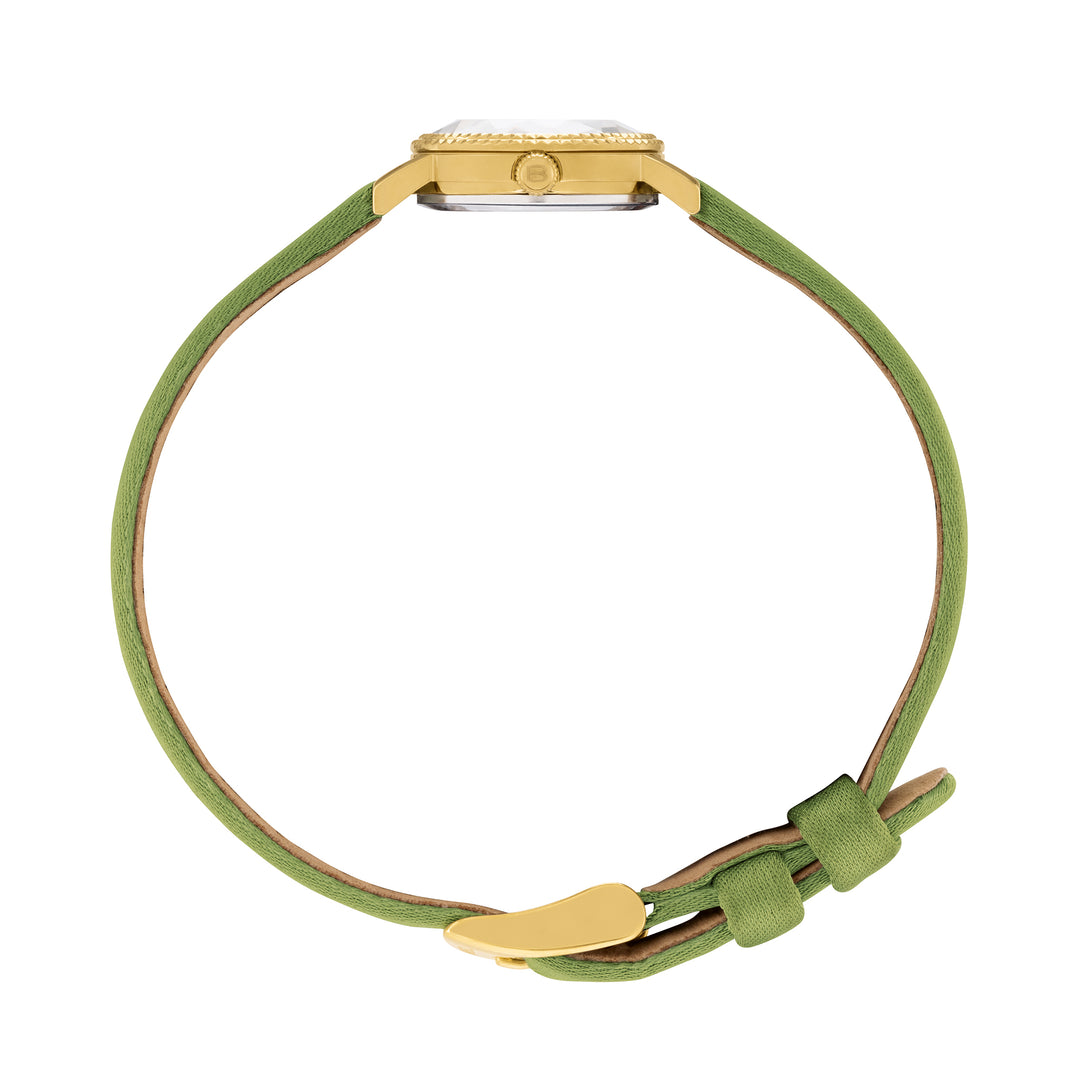 Breil Darling ur 18mm grønt kvartsstål IP guldfinish TW2190