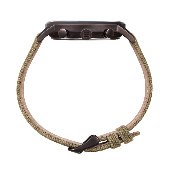 Breil ur Six.3.Nine Chrono 44 brunt kvartsstål IP chokolade TW2193