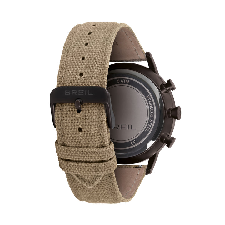 Breil ur Six.3.Nine Chrono 44 brunt kvartsstål IP chokolade TW2193