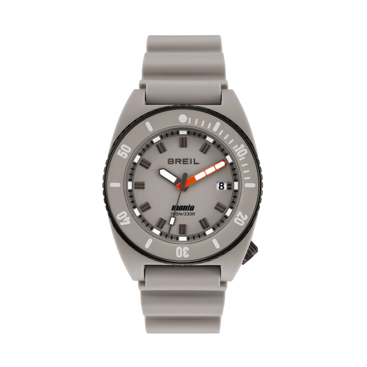 Breil Manta E.C.O. watch Blend 42mm gray quartz ceramic TW2196
