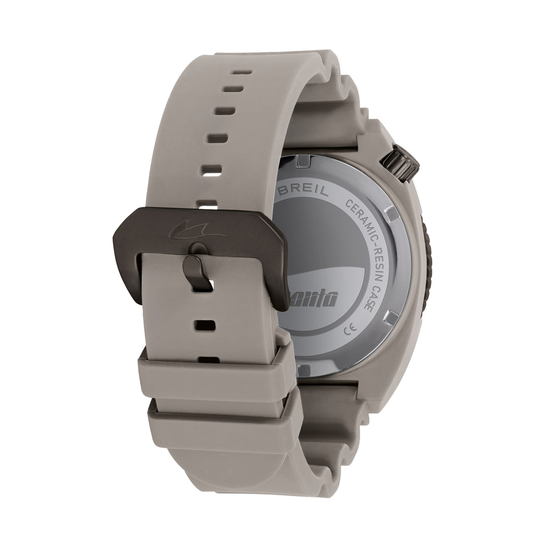 Breil Manta E.C.O. watch Blend 42mm gray quartz ceramic TW2196
