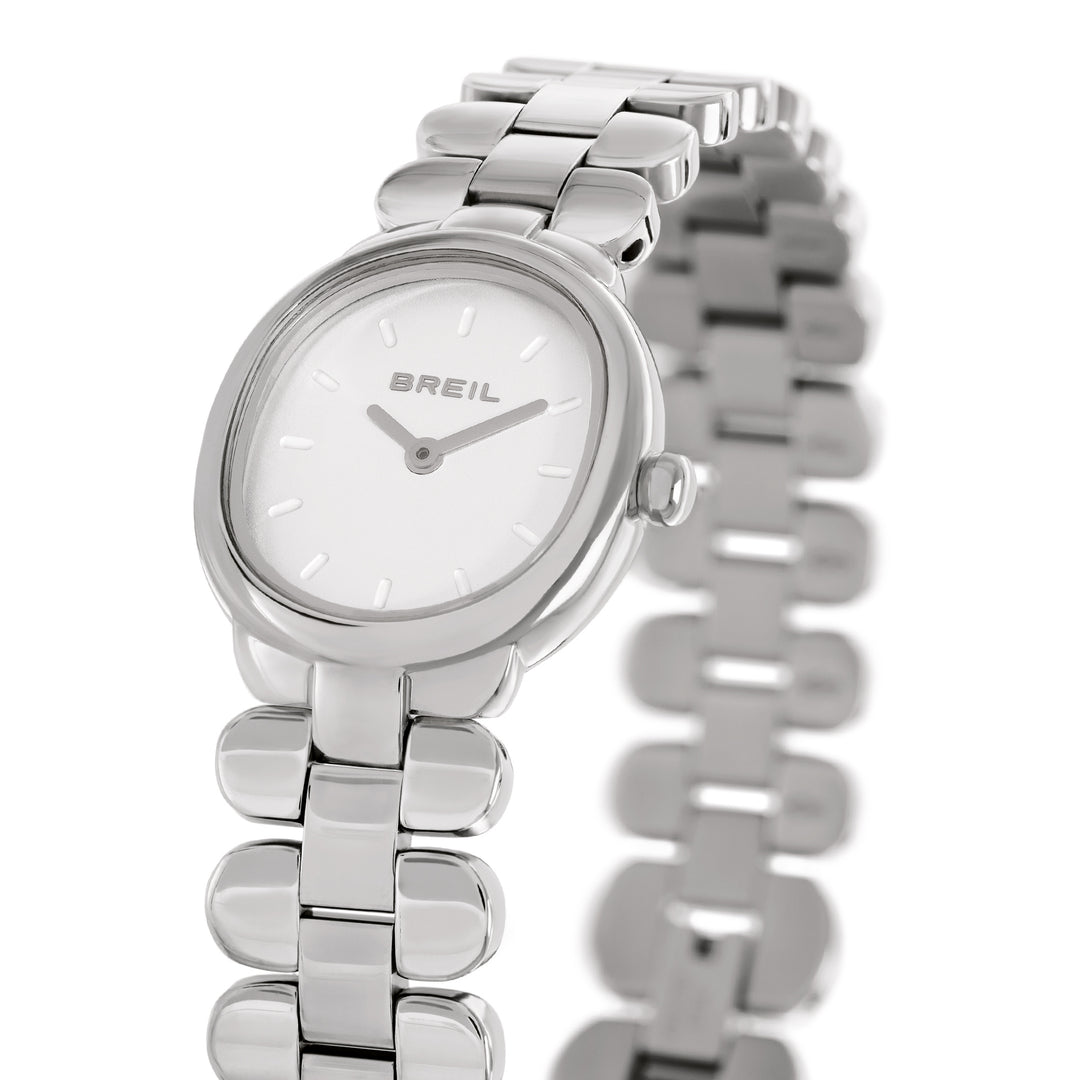 Breil Tulle klocka 22x24mm vitt kvartsstål TW2197