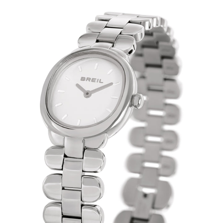 Breil Tulle klocka 22x24mm vitt kvartsstål TW2197