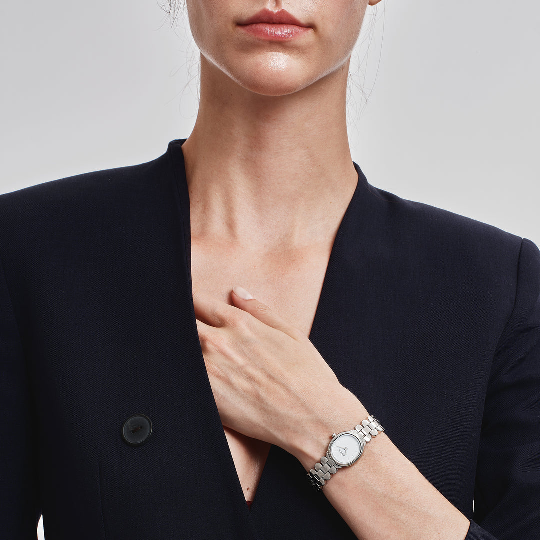 Breil Tulle klocka 22x24mm vitt kvartsstål TW2197