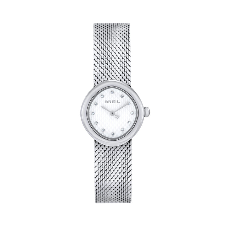 Breil Primp ur 25mm hvidt kvartsstål TW2201