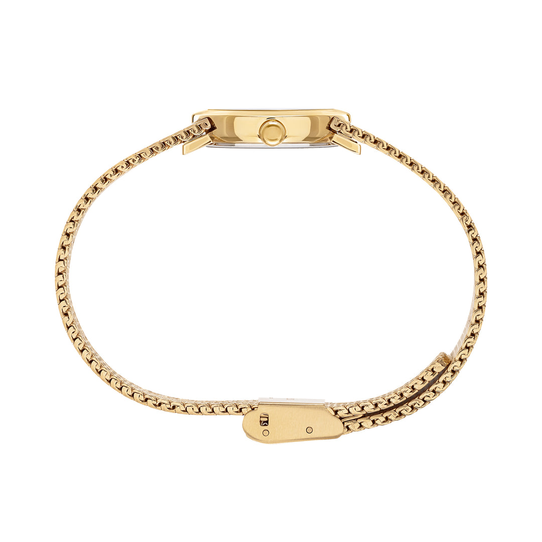 Breil Primp Uhr, 25 mm, weißer Quarzstahl, 14 Karat Gold, PVD-Finish, TW2022