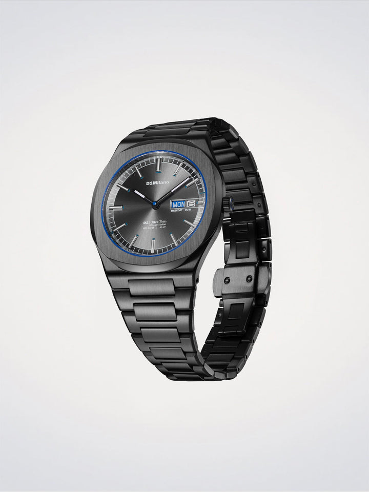 D1 Milano Dark Illusion Ultra Thin Watch 39 mm D1-UHBJ08