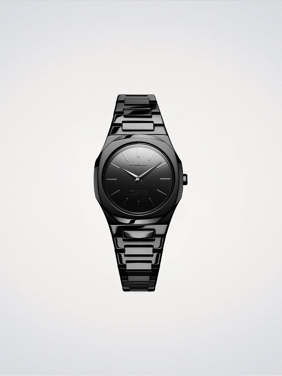 D1 Milano Black Gleam Ultra Thin Watch 30 mm D1-UTBL41