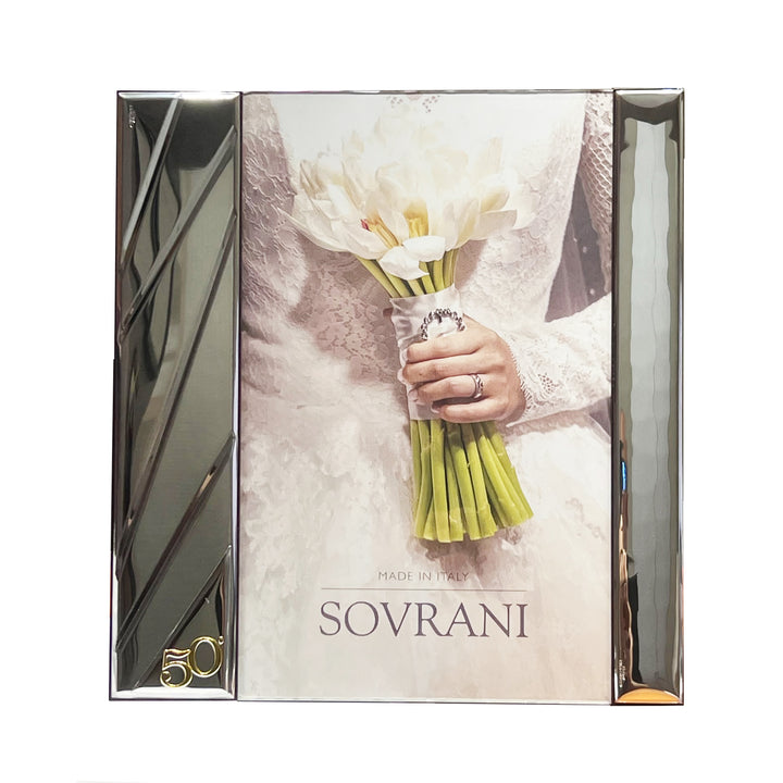 Sovrani blank ramme 20x32cm 50° glas på træbagside W669