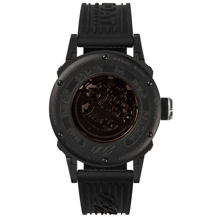 U-BOAT watch U-65 44mm white automatic steel black PVD finish 3349