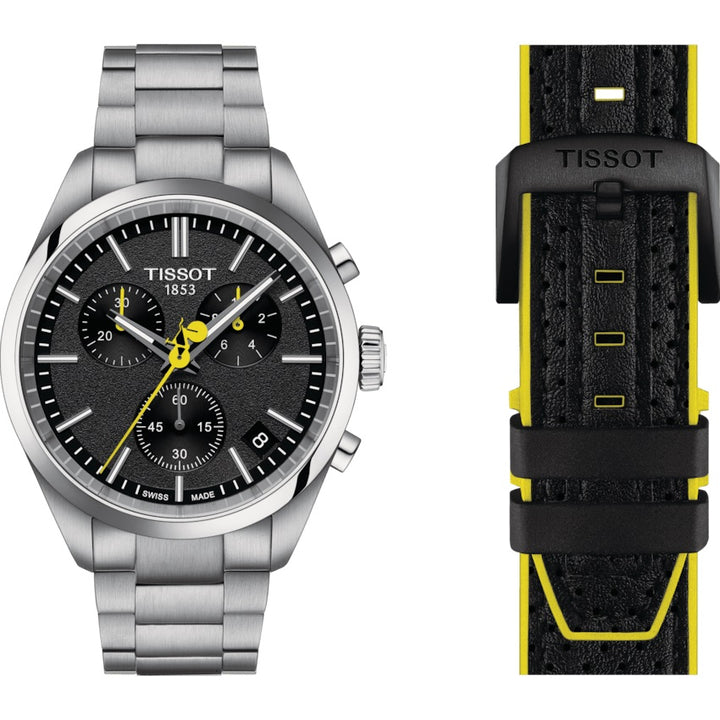 Tissot Clock PR 100 Tour de France Special Edition 40mm sort automatisk kvarts T150.417.11.051.00