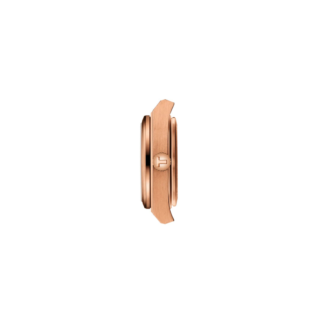 Tissot Uhr PRX 25 mm Roségold Diamanten Quarzstahl PVD Roségold-Finish T137.010.33.506.00