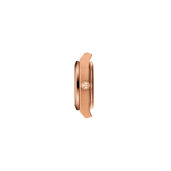 Tissot Uhr PRX 25 mm Roségold Diamanten Quarzstahl PVD Roségold-Finish T137.010.33.506.00