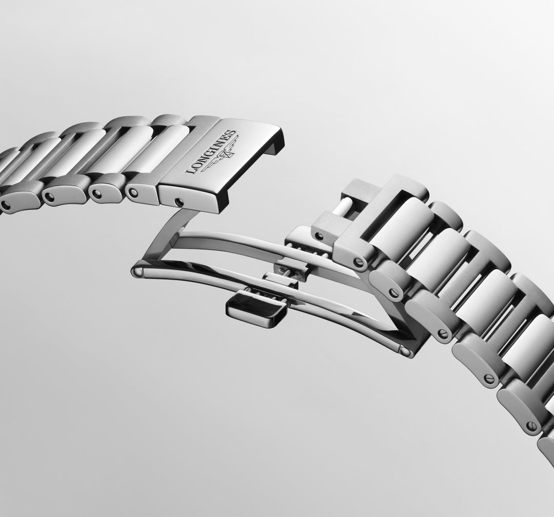 Longines Conquest 38mm sort automatisk stålur L3.720.4.52.6