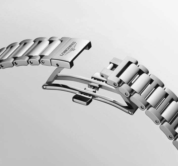 Longines Conquest 38mm sort automatisk stålur L3.720.4.52.6