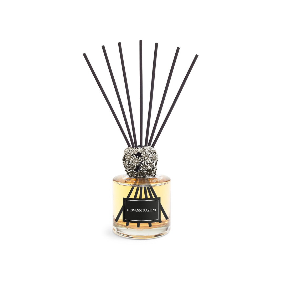Giovanni Raspini Garden Diffuser - Iris Dust hemdoft med vit bronsdekoration - XB0109