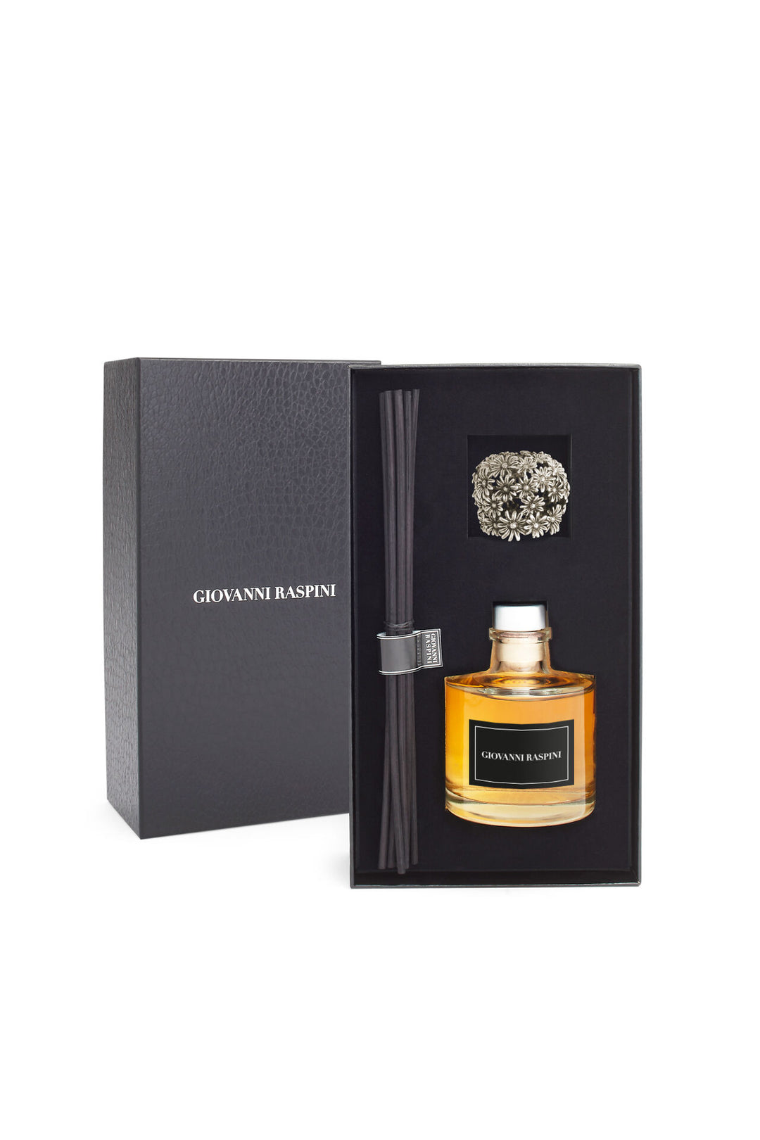 Giovanni Raspini Garden Diffuser - Iris Dust hemdoft med vit bronsdekoration - XB0109