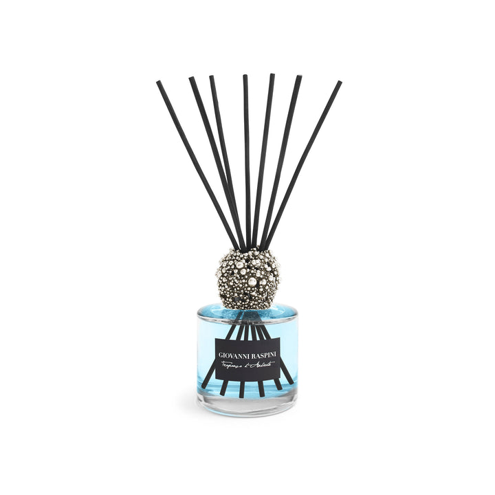 Giovanni Raspini Perlage Diffuser - Vento di Mare rumsdoft med vit bronsdekoration - XB0146