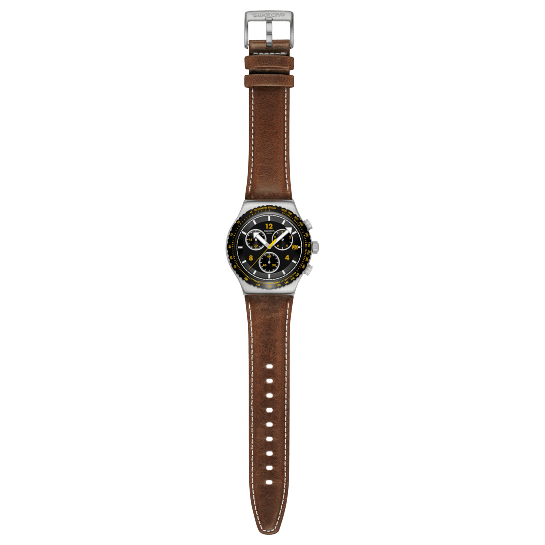 Swatch Canyon Chaser Originals Chrono Ironi 43mm YVS530 Watch