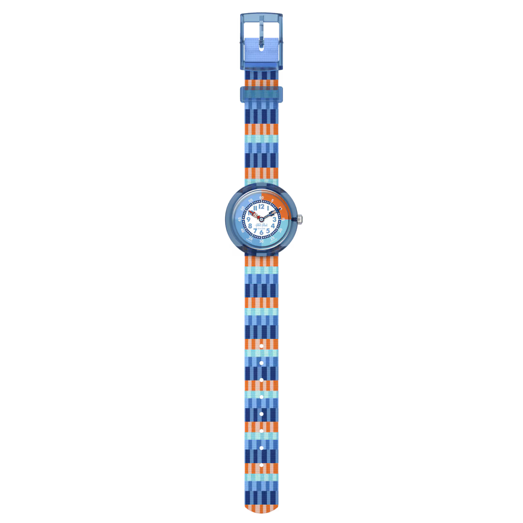 Flik Flak Uhr STRIPY STRIPES Story Time 32mm FBNP243