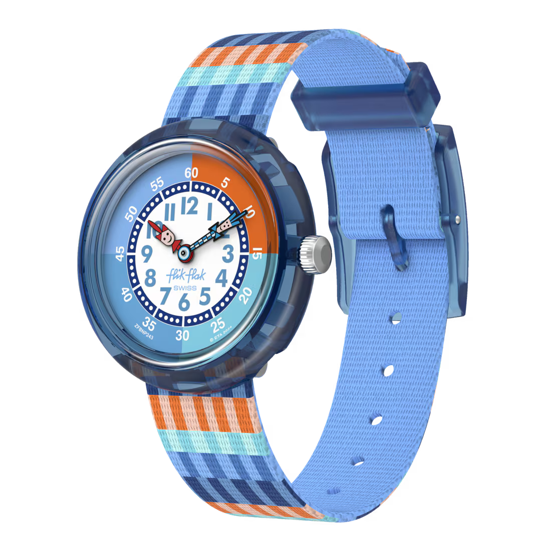 Flik Flak Uhr STRIPY STRIPES Story Time 32mm FBNP243