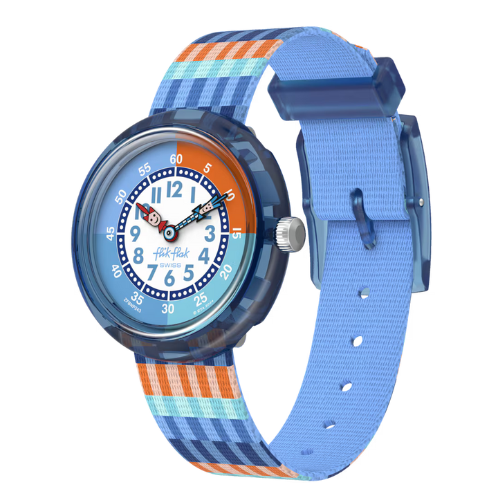 Flik Flak Uhr STRIPY STRIPES Story Time 32mm FBNP243