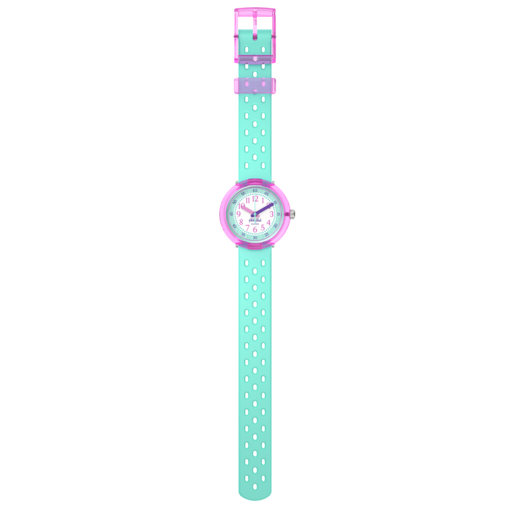 Flik Flak Fizz watch in Mint Bubby Hours 32mm fcnp003