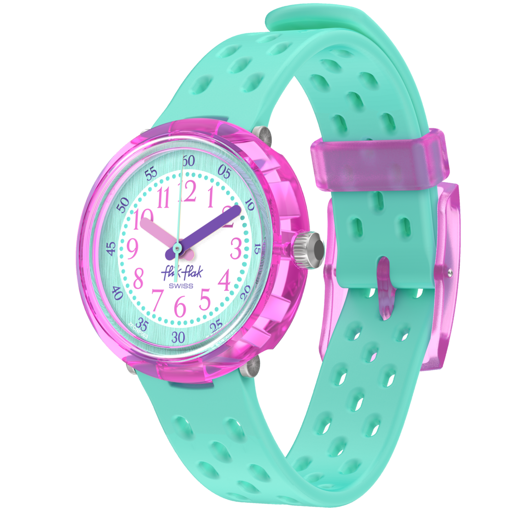 FLIK FLAK FIZZ WATCH I MINT BUBBY TIMER 32MM FCNP003