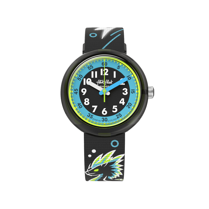 FliK Flak Mystic Dragon Mystic Land 32mm FPNP159 Watch