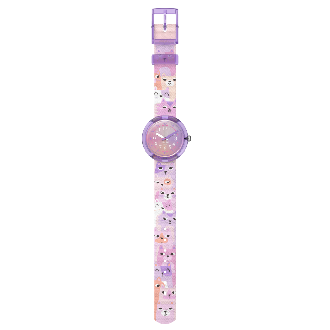 Flik flak cutie kitty venner pels-nogensinde 32 mm fpnp162 ur