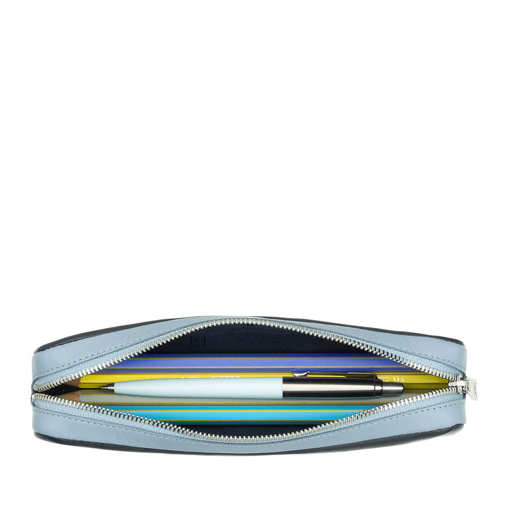 DUDU CHILD IN REAL SKIN WITH ZIP Hinge, Passes, Small 18x3cm, Compact and colorful