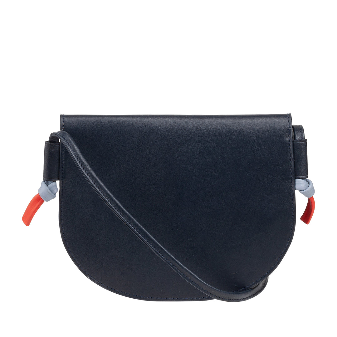 Dudu Brake Brow Small Women in Leather, Competed Step Sock Bank med knaplukning, Advantable Shoulder Strap