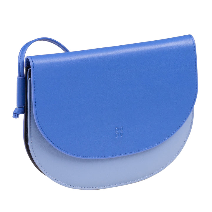 DUDU BRAKE BROW SMALL WOMEN IN LEATHER, COMPETTED STEP SOCK BANK WITH BUTTON CLOSURE, ADVANTABLE shoulder strap