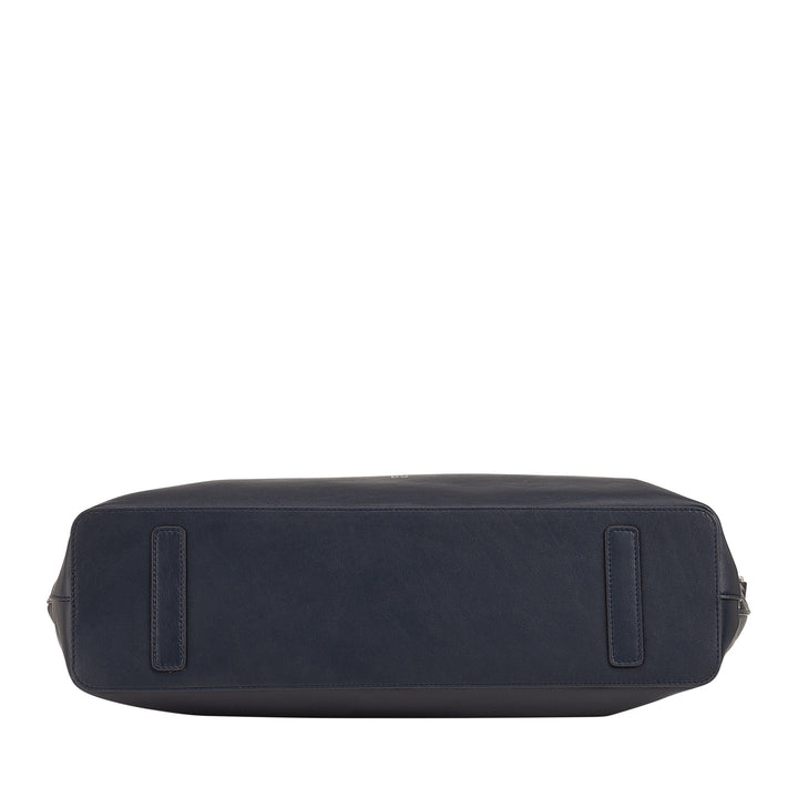 DUDU WOMEN SOFT WOMEN BAG IN LEATHER, GREGING BRWING BAG WITH DETABLE BACK, HAND BAG with two handles and zip closure