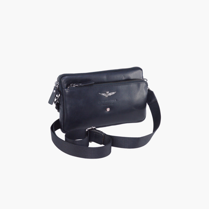 Air Force Military Pochette Men in Leather Vintage Line AM356-MO