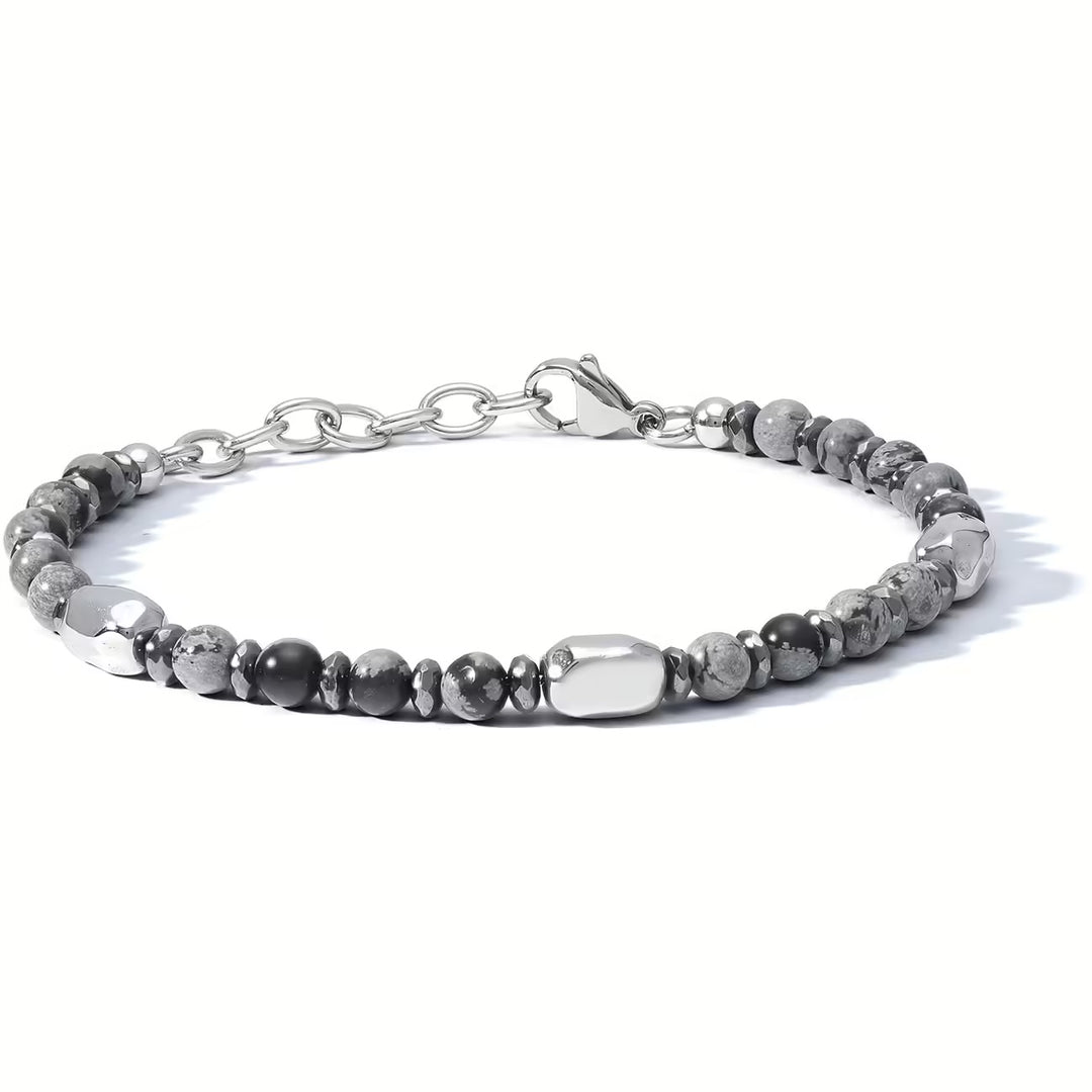 Comets District Bracelet Steel Rhodocrosite UBR 1210