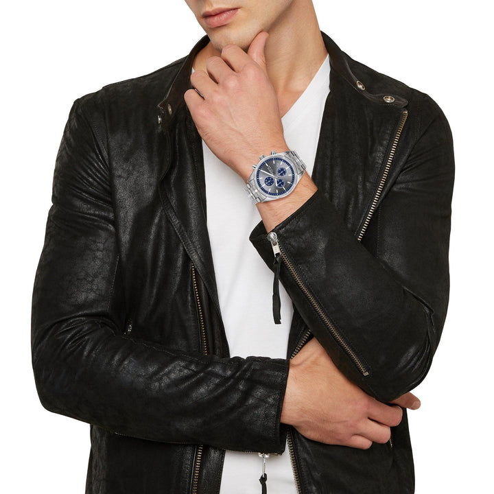 Breil Captain Chrono klocka 42mm grått kvartsstål EW0693 - Capodagli 1937