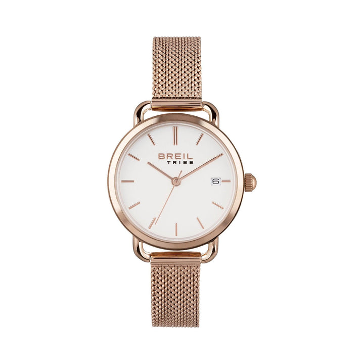 Breil orologio Eliza 32mm bianco quarzo acciaio finitura IP rose gold EW0503 - Capodagli 1937