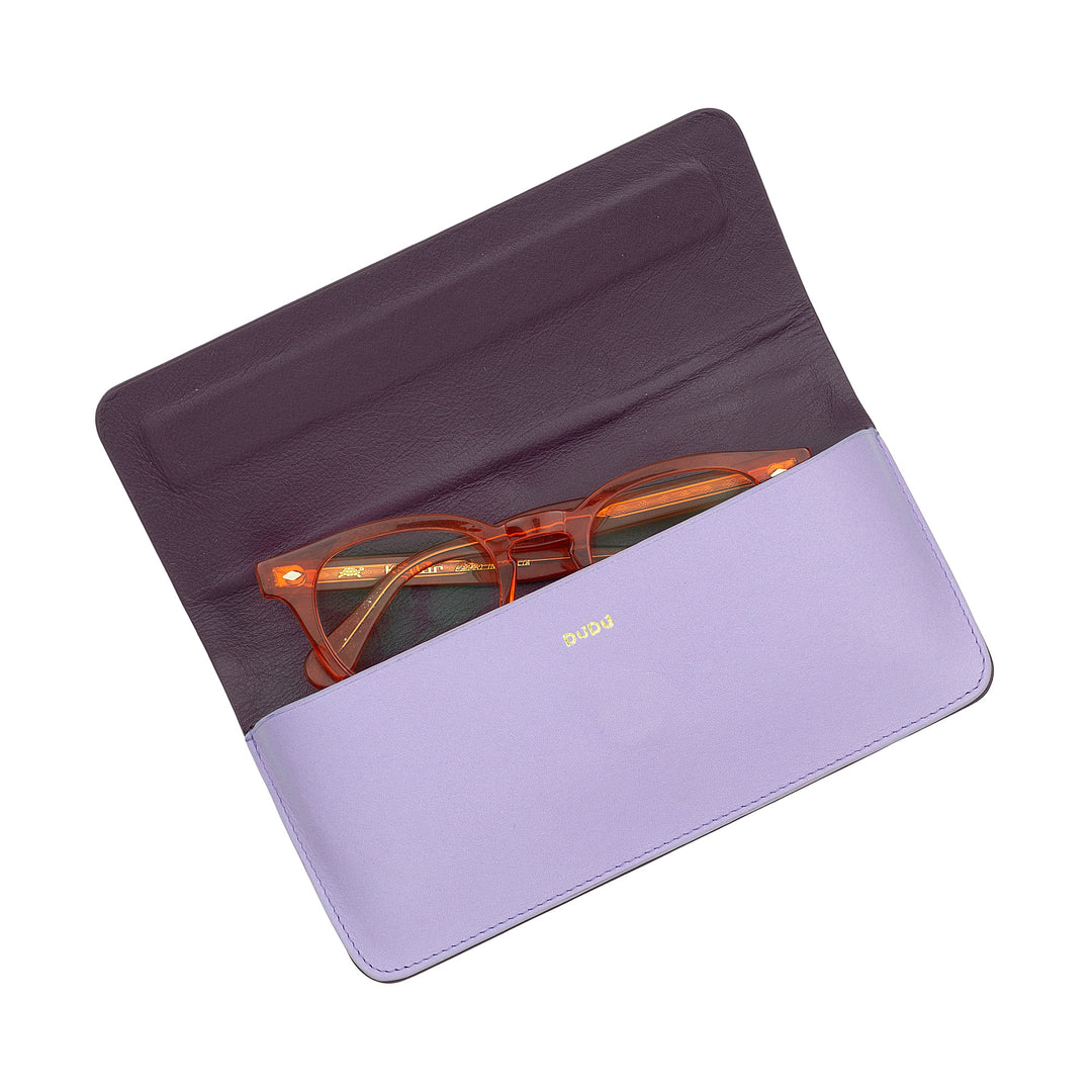 Duduche Case Hood Glasses og Soch Glass Soft Socker med magnetisk lukning, farvet Holder Case