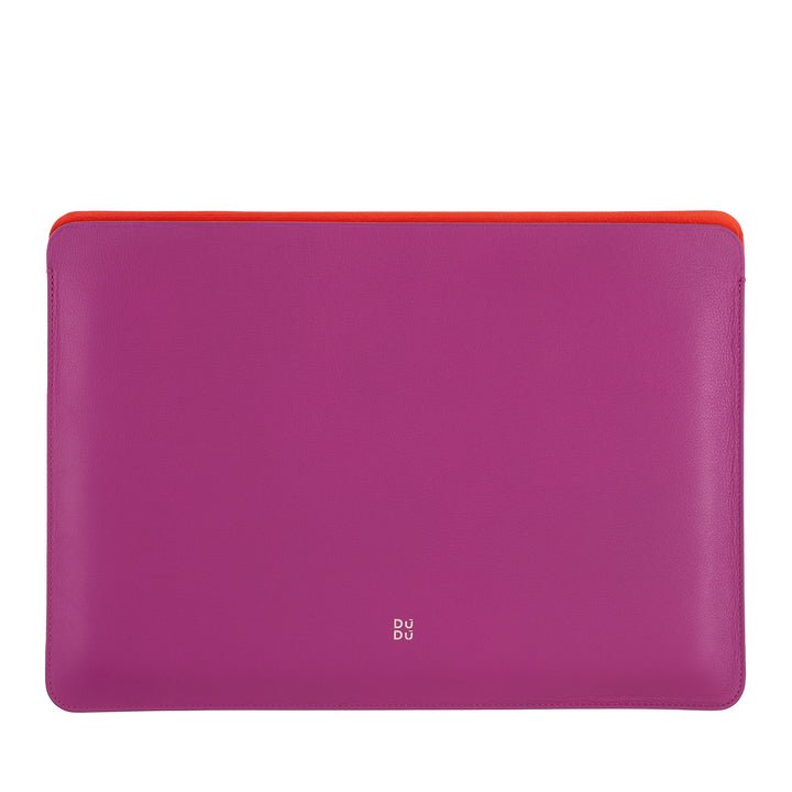 DUDU 13 -inch PC Case in Soft Leather, Sleeve Colored Protective Laptop Notebook 13 ”two -tone thin design