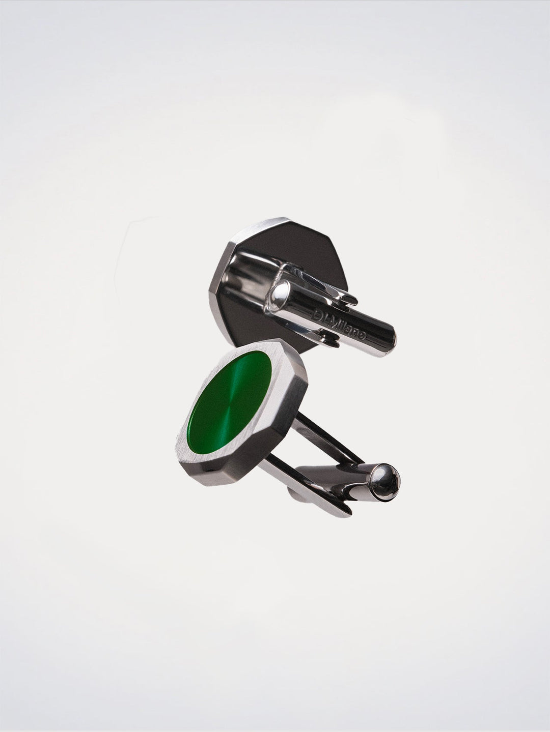 D1 Milano Green octagonal cufflinks D1-JWCLSU02
