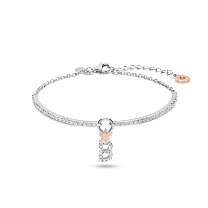 Comete Silberarmband Buchstabe B BRA178