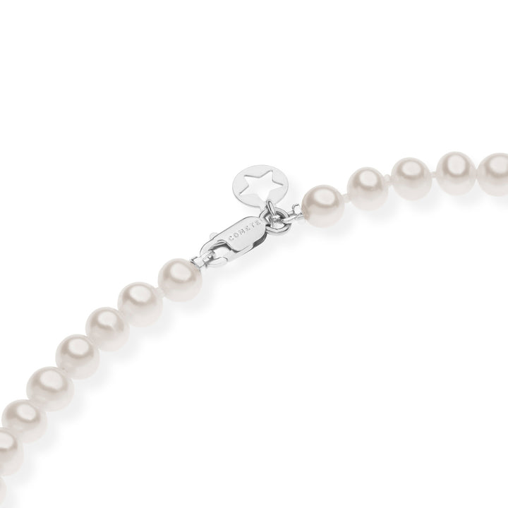 Comete Acquadolce Pearl Strand halskæde i guld og diamant FWQ320